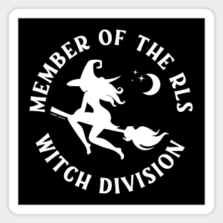 Member of the RLS Witch Division Cheeky Witch® Sticker